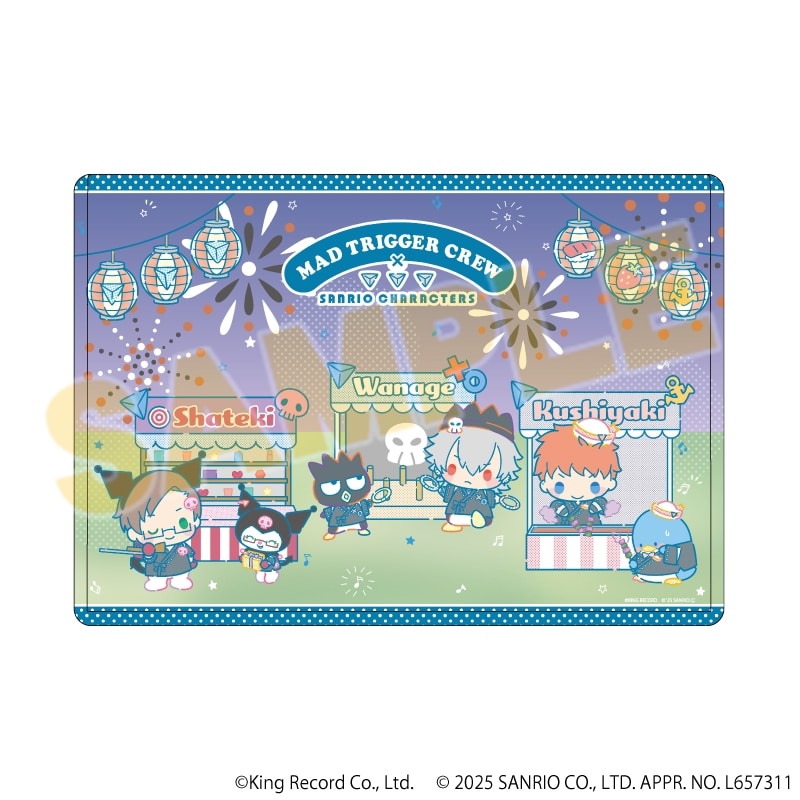 ヒプノシスマイク SANRIO NAKAYOKU EDIT キャラクリアケース02/MAD TRIGGER CREW アニメイトで2025年11月発売