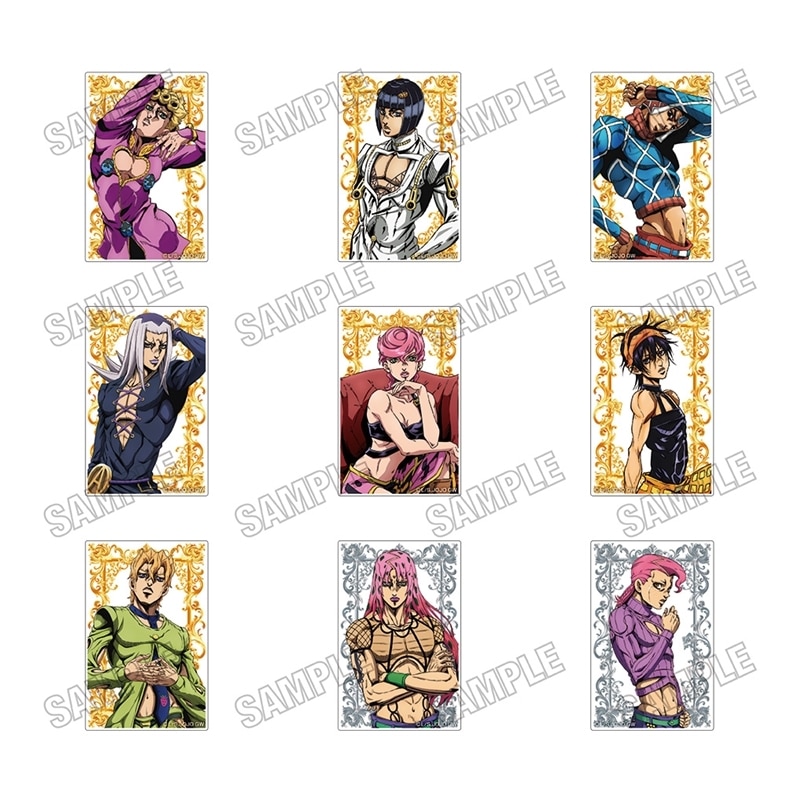 アニメ『ジョジョの奇妙な冒険 黄金の風』 アクリルブロックコレクションvol.1 アニメイトで
2025年11月発売