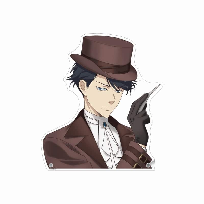 鴨乃橋ロンの禁断推理 描き下ろし 翡翠臣疾 スチームパンクver. 特大ダイカットアクリルパネル【再販】
 
2025/06/17 発売