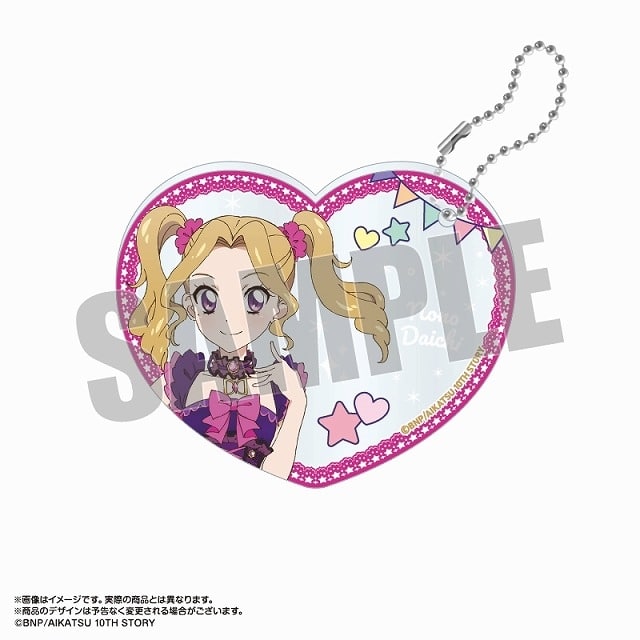 アイカツ! あかりGeneration×マリオンクレープ ぴくりあアクキー&スタンド 大地のの
 アニメイトで
2025/05/16 発売