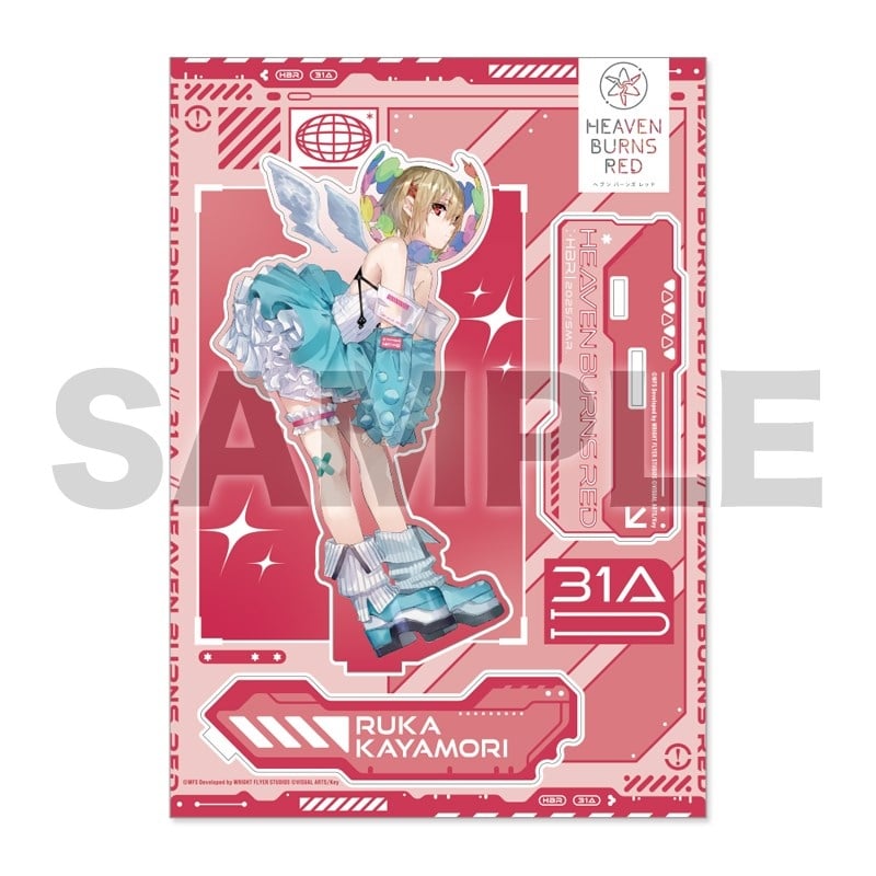 ヘブンバーンズレッド アクリルキャラスタンドA:茅森月歌 2025ver. アニメイトで
2025年11月 中旬 発売