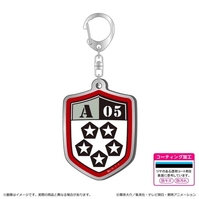 ワールドトリガー  第3 弾 メタルアクキー/嵐山隊エンブレム
 
2025年11月下旬発売
で取扱中 (アニメイト)