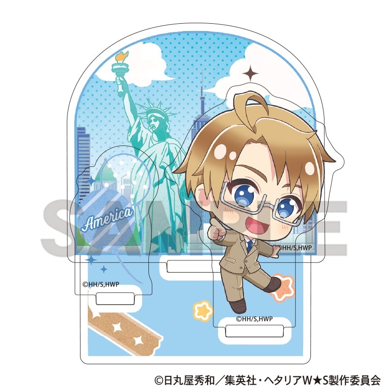 ヘタリア World★Stars ジオラマアクリルスタンド アメリカ ちまにわ
 アニメイトで
2025年10月発売