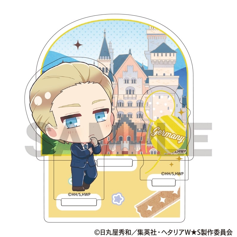 ヘタリア World★Stars ジオラマアクリルスタンド ドイツ ちまにわ
 アニメイトで
2025年10月発売