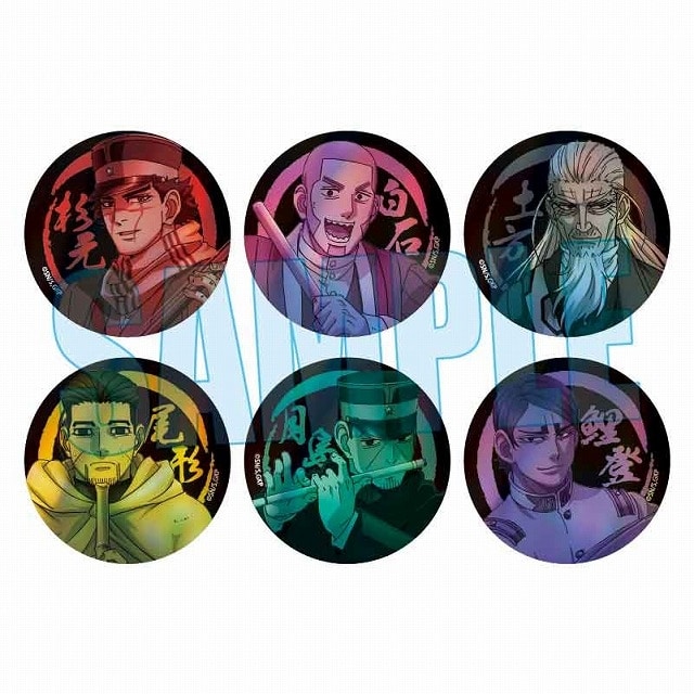 ゴールデンカムイ トレーディングホログラム缶バッジ 楽器ver. アニメイトで
2025年06月 下旬 発売