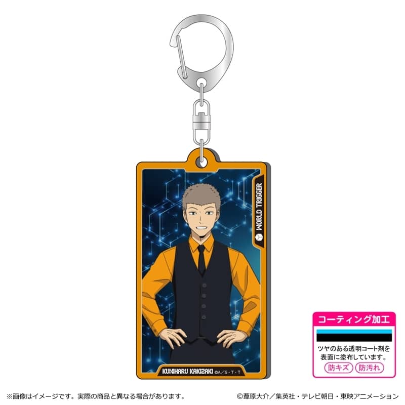 ワールドトリガー  第3 弾 メタルアクキー/柿崎 国治
 
2025年11月下旬発売