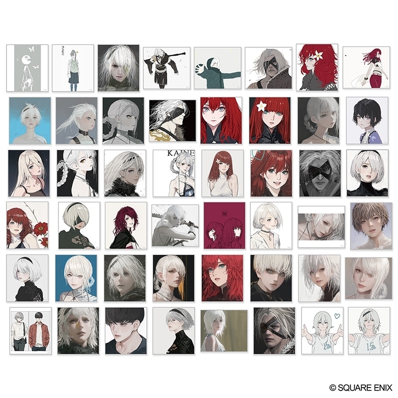 NieR Serie ミニ色紙コレクション illustration by D.K Vol. 1
 
2025年12月発売