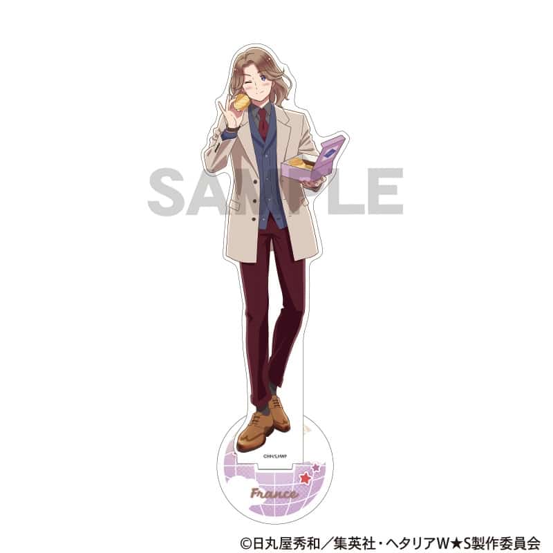 ヘタリア World★Stars アクリルスタンド フランス 食べ歩きグルメ
 アニメイトで
2025年09月発売