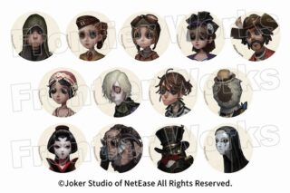 Identity V <RE:シリーズ> トレーディング缶バッジ 設定画Ver. Vol.2
 アニメイトで
2025/06/16 発売
