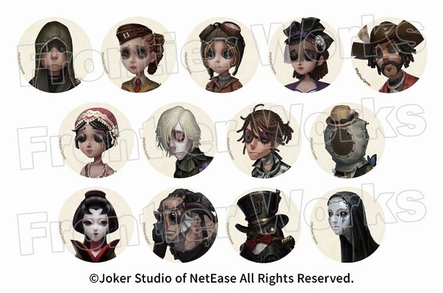 Identity V <RE:シリーズ> トレーディング缶バッジ 設定画Ver. Vol.2
 アニメイトで
2025/06/16 発売