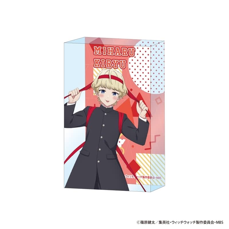 ウィッチウォッチ アクリルブロック 応援団&チアver.(霧生見晴)
 
2025年11月中旬発売