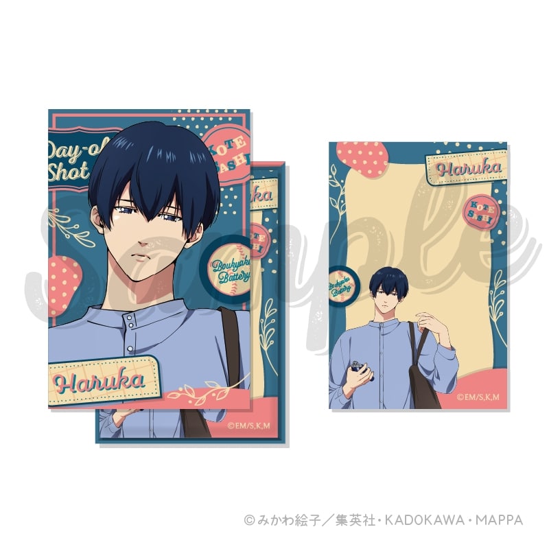 忘却バッテリー Day-off Shot ボックスメモ 1.清峰葉流火
 
2024年11月発売