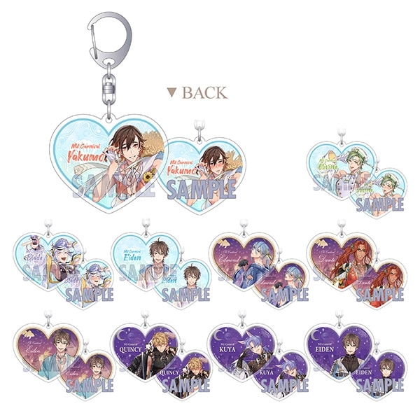 NU: カーニバル 両面アクリルキーホルダーコレクション/夏のアイドルフェス・虹色の夏を追いかけて・流れゆく双月
 アニメイトで
2025/11/28 発売