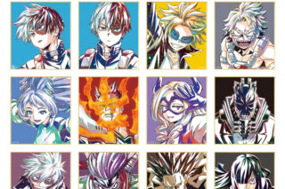 僕のヒーローアカデミア トレーディング Ani-Art 第6弾 ミニ色紙 ver.D AMNIBUSで2025年11月中旬発売