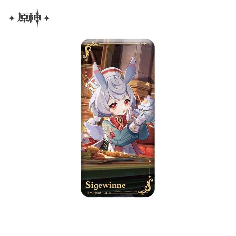 原神 スクエア缶バッジ シグウィン アニメイトで
03月発売