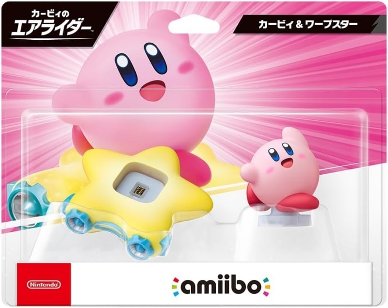 【amiibo】amiibo カービィ&ワープスター カービィのエアライダーシリーズ
 
2025年11月20日発売
で取扱中 (アニメイト)