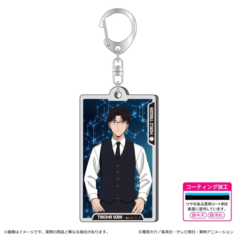 ワールドトリガー  第3 弾 メタルアクキー/弓場 拓磨
 
2025年11月下旬発売