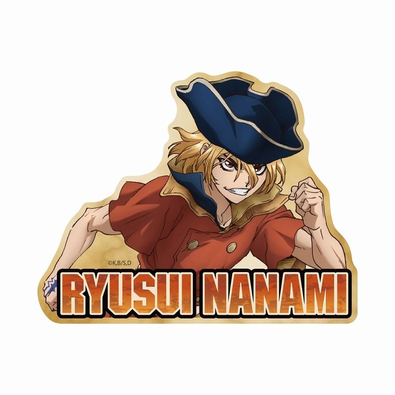 Dr.STONE ダイカットステッカー 七海龍水【アニメイト限定】
 アニメイトで
2024/08/24 発売