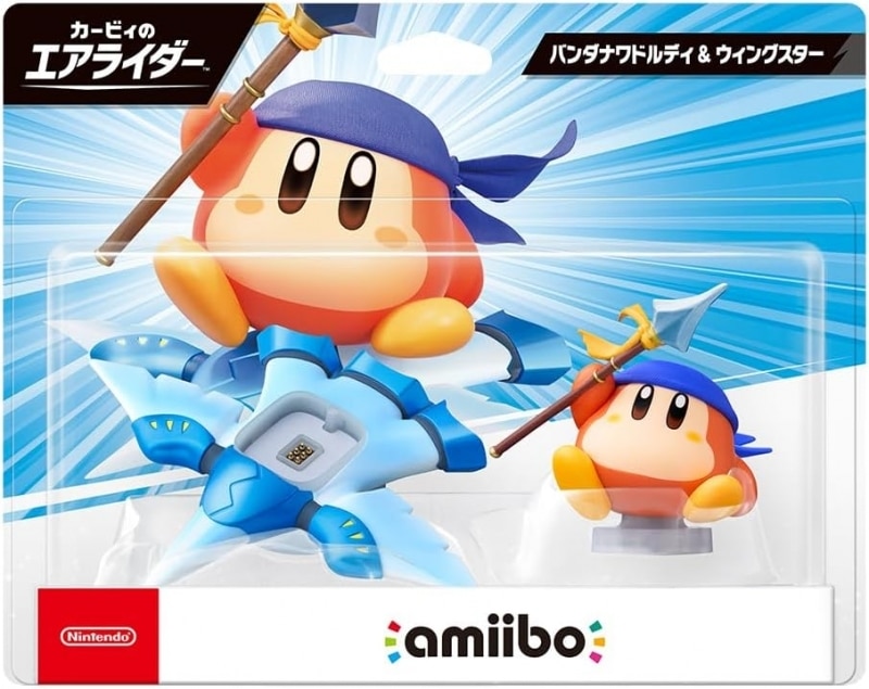 【amiibo】amiibo バンダナワドルディ&ウィングスター カービィのエアライダーシリーズ
 
2025年11月20日発売
で取扱中 (アニメイト)