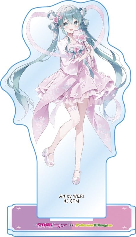 初音ミク×NewDays アクリルスタンド WERI
 
2025年11月発売
