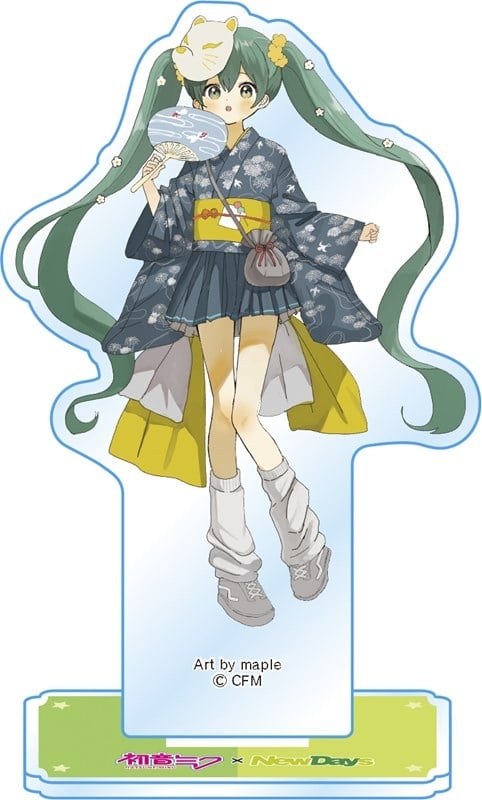 初音ミク×NewDays アクリルスタンド maple
 
2025年11月発売