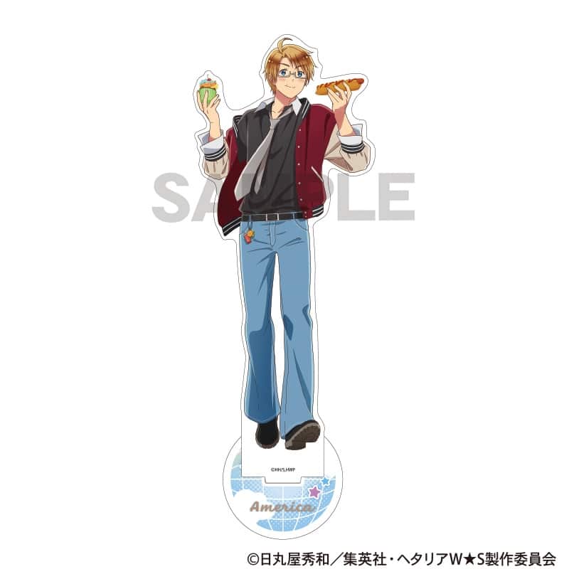 ヘタリア World★Stars アクリルスタンド アメリカ 食べ歩きグルメ
 アニメイトで
2025年09月発売