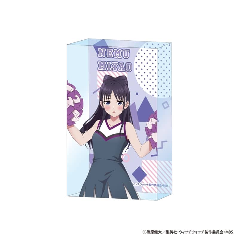 ウィッチウォッチ アクリルブロック 応援団&チアver.(宮尾音夢)
 
2025年11月中旬発売