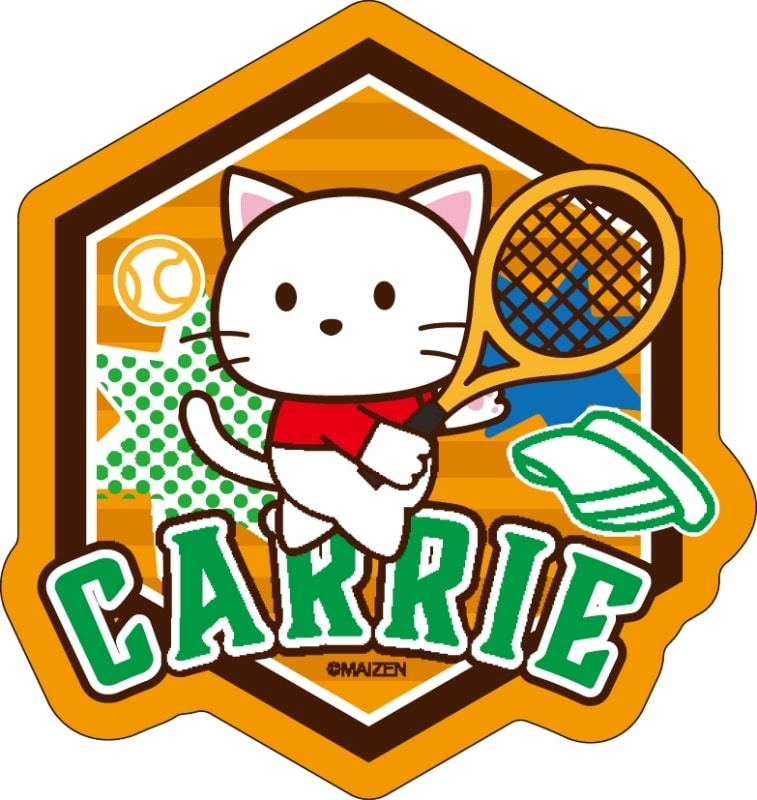まいぜんシスターズ ダイカットステッカーミニ キャリーちゃん「テニス」 アニメイトで
2022年02月発売