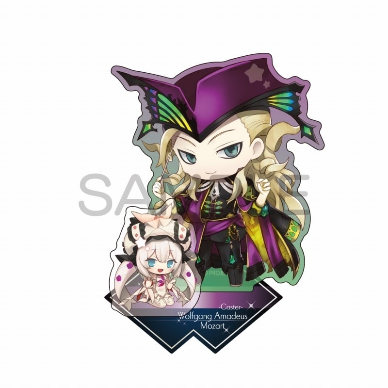 Fate/Grand Order きゃらとりあ アクリルスタンド キャスター/ヴォルフガング・アマデウス・モーツァルト
 アニメイトで
2025年06月発売