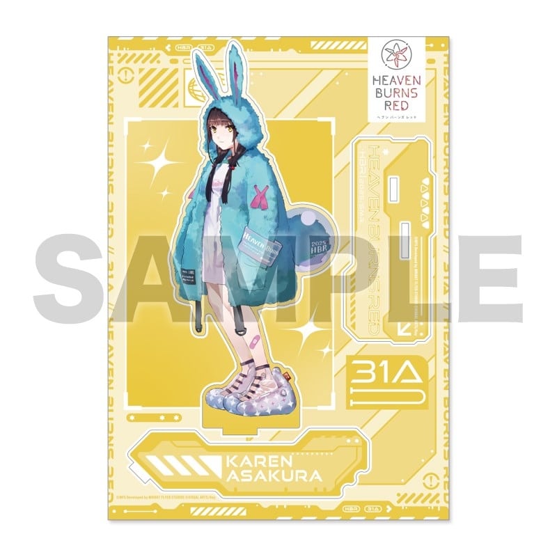 ヘブンバーンズレッド アクリルキャラスタンドE:朝倉可憐 2025ver. アニメイトで
2025年11月 中旬 発売