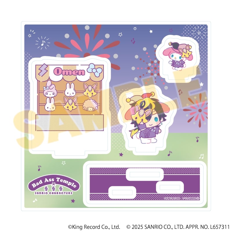 ヒプノシスマイク SANRIO NAKAYOKU EDIT アクリルスタンドプレート17/四十物 十四 アニメイトで2025年11月発売