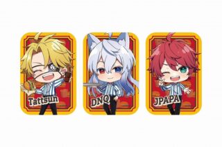 カラフルピーチ ステッカーセットD (たっつん・どぬく・じゃぱぱ) アニメイトで
2025/03/07 発売