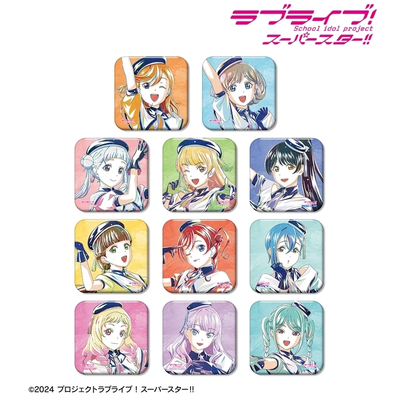 ラブライブ!スーパースター!! 描き下ろし スーパースター!!ver. トレーディング Ani-Art スクエア缶バッジ
 
2026年1月27日発売
で取扱中 (アニメイト)