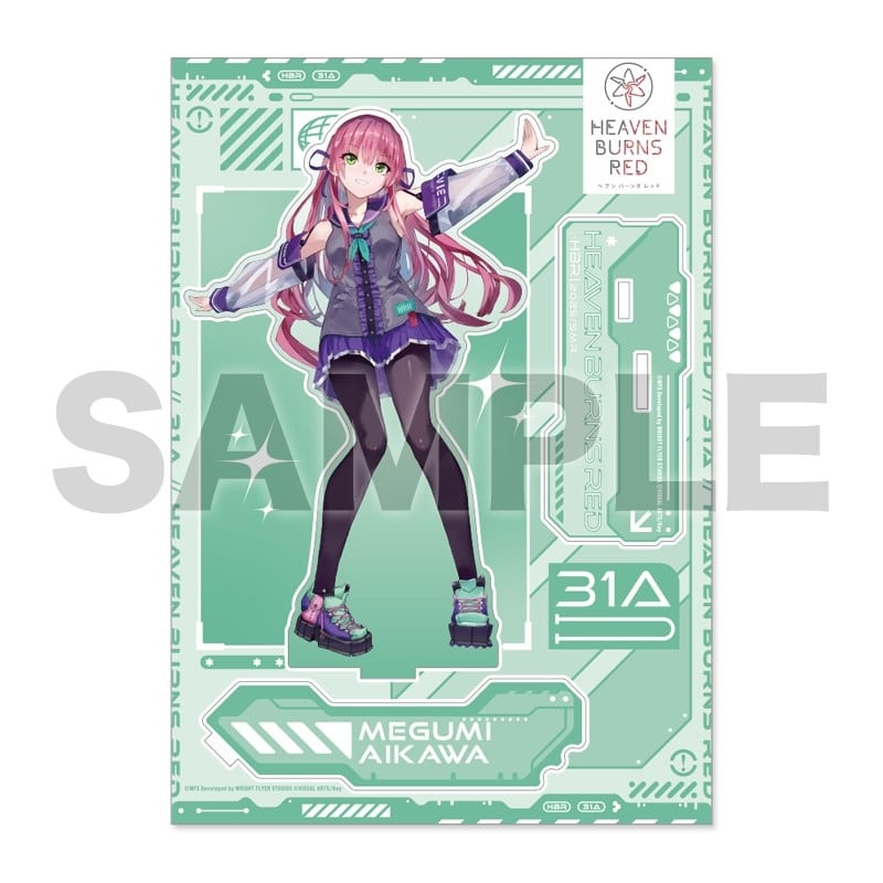 ヘブンバーンズレッド アクリルキャラスタンドC:逢川めぐみ 2025ver. アニメイトで
2025年11月 中旬 発売