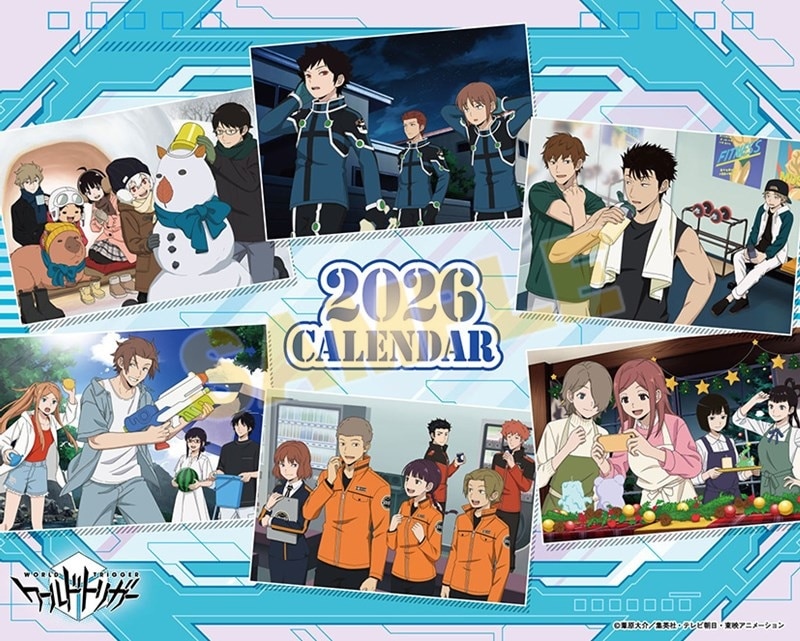 【カレンダー】ワールドトリガー CL-028 2026 ワールドトリガー 卓上カレンダー
 
2025年10月発売
で取扱中 (アニメイト)