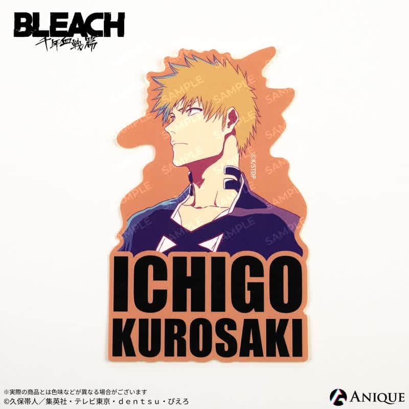 BLEACH 千年血戦篇 黒崎一護　ステッカー
 
2025年11月下旬発売
で取扱中