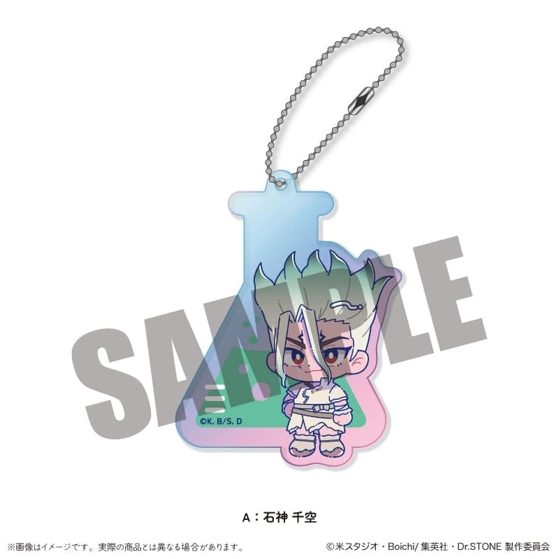 Dr.STONE オーロラアクリルキーホルダー にゅ～とろ A 石神 千空
 アニメイトで
2025年09月下旬発売