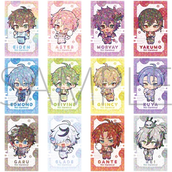 NU: カーニバル きらきらカードコレクション/クリアver.
 アニメイトで
2025/09/13 発売