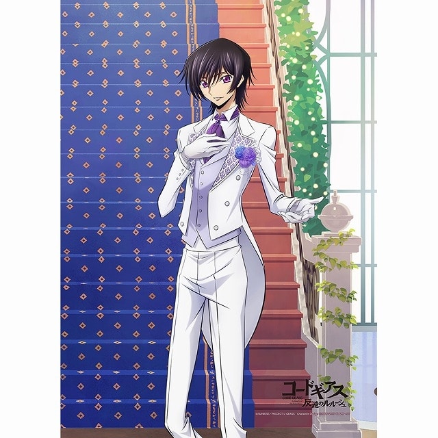 コードギアス  描き下ろしB2タペストリー(ルルーシュ/タキシード) アニメイトで
2025年06月発売