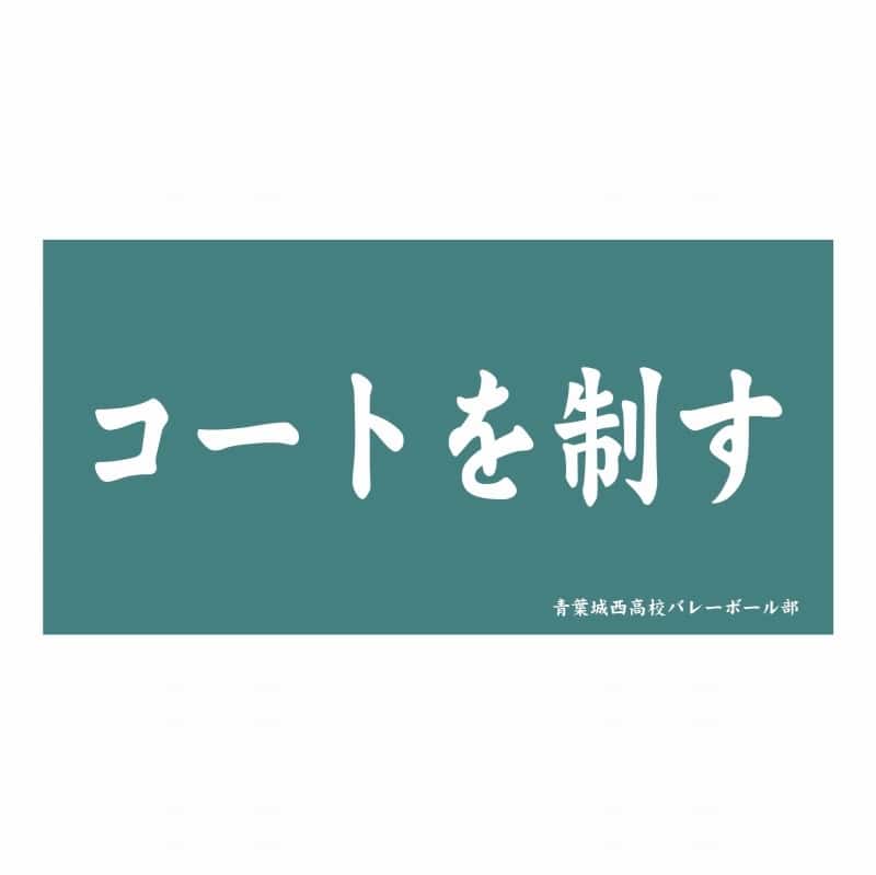 ハイキュー!! 横断幕ビッグタオル 青葉城西高校【再販】
 
2025年07月上旬発売
で取扱中