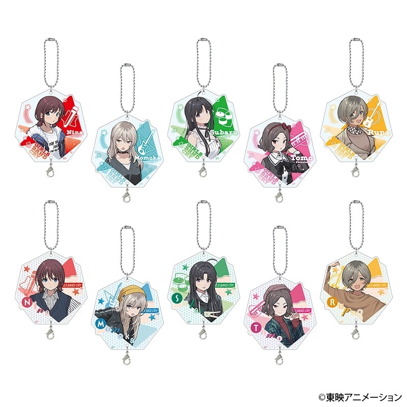 ガールズバンドクライ トレーディングつながるアクリルキーホルダー(ガールズバンドクライ×夜のクラゲは泳げない コラボ ver.)
 
2025年08月上旬発売