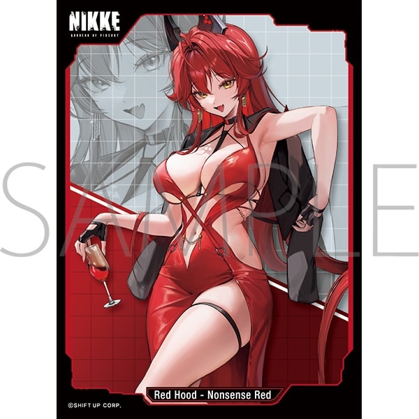 ムービック きゃらスリーブコレクション　マットシリーズ　勝利の女神:NIKKE　「レッドフード – ナンセンスレッド」(No.MT2186) アニメイトで
2025/11/14 発売