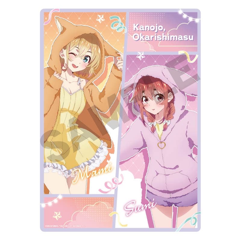 彼女、お借りします (かのかり) 下敷き 七海麻美&桜沢墨 けもみみパーカー
 
2023年09月下旬発売
