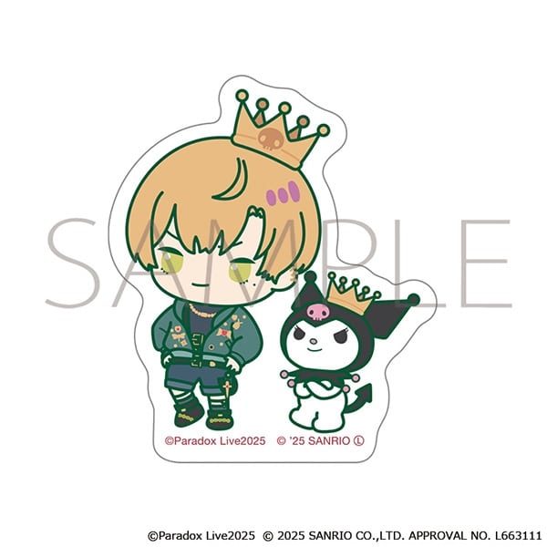 Paradox Live ステッカー/燕 東夏×クロミ　サンリオキャラクターズ
 
2025年11月28日発売