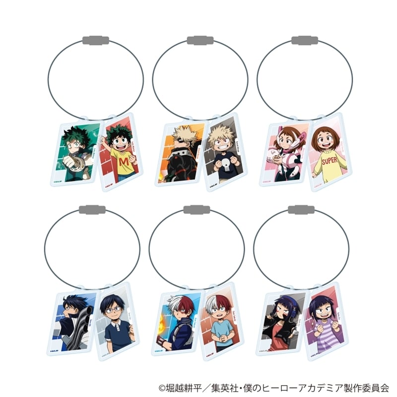 僕のヒーローアカデミア トレーディング2連ワイヤーアクリルキーホルダー 君はヒーローになれる!Ver.【全6種】
 
2025年8月27日発売
で取扱中