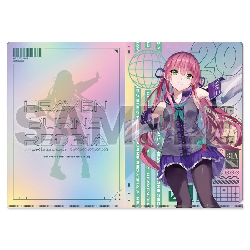ヘブンバーンズレッド オーロラクリアファイルC:逢川めぐみ 2025ver. アニメイトで
2025年11月 中旬 発売