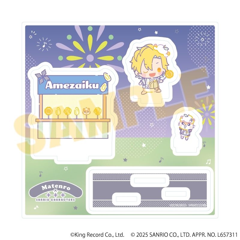ヒプノシスマイク SANRIO NAKAYOKU EDIT アクリルスタンドプレート11/伊弉冉 一二三 アニメイトで2025年11月発売