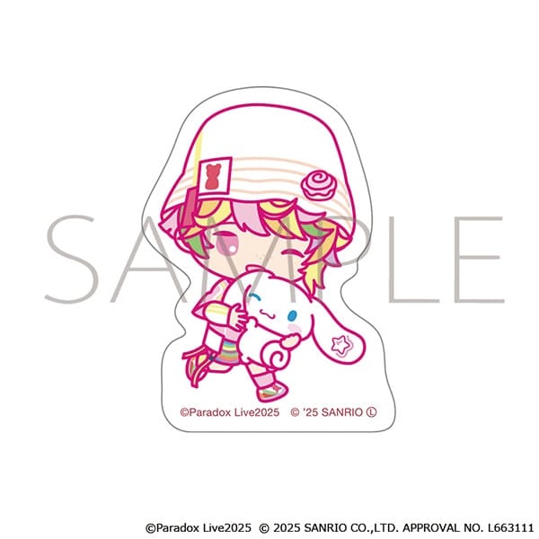 Paradox Live ステッカー/三洲寺 甘太郎×シナモロール　サンリオキャラクターズ
 
2025年11月28日発売