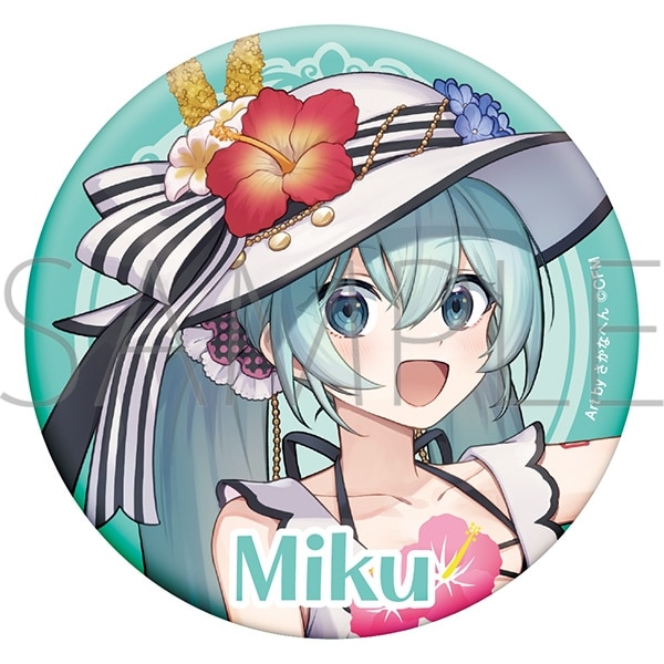初音ミクシリーズ 缶バッジ/初音ミク　水着
 
2026年1月30日発売