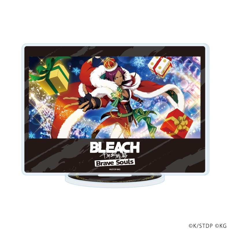 BLEACH Brave Souls アクリルスタンド6月四楓院夜一(クリスマス2022ver.)(公式イラスト)
 
2025年12月発売
で取扱中